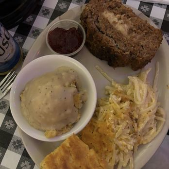 Ajax Diner - Meatloaf Cornbread Hash Brown Casserole Mashed Potatoes - Southern Near Me - Oxford, Mississippi