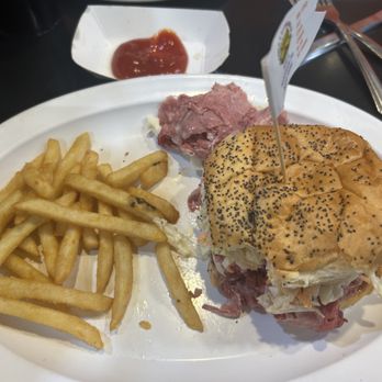 Chick & Ruth’s Delly - #1 Ted & Beth (Kaiser roll substituted for rye bread). - Delis Near Me - Annapolis, Maryland