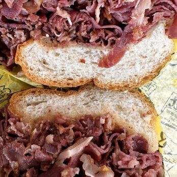 The Hat - Pastrami sandwich with mustard. - American Near Me - Lake Forest, California The Hat - Pastrami sandwich with mustard. - American Near Me - Lake Forest, California