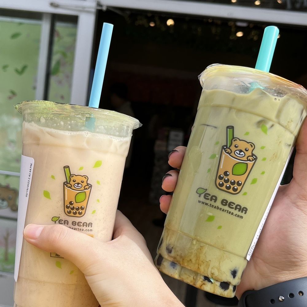 Tea Bear - Horchata and Matcha Latte - Bubble Tea Near Me - Cypress, Texas