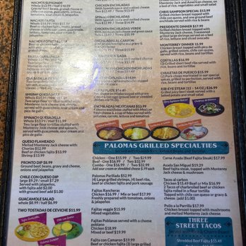 Las Palomas Mexican Restaurant - 2023 menu - Mexican Near Me - Houston, Texas Las Palomas Mexican Restaurant - 2023 menu - Mexican Near Me - Houston, Texas