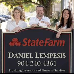Daniel Lempesis - State Farm Insurance Agent - Call or stop by our office today! 
State Farm merch at our Jacksonville office. Give us a call for a free quote...