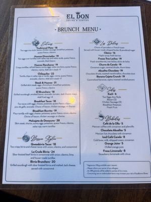 Menu photo 1 El Don Cocina & Cantina Lathrop, CA