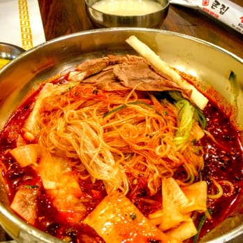 Kunjip - #5: Bibim naeng myun - Korean Near Me - Santa Clara, California
