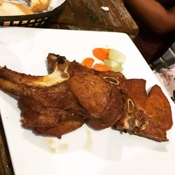 El Nuevo Caridad Restaurant - Pork chops