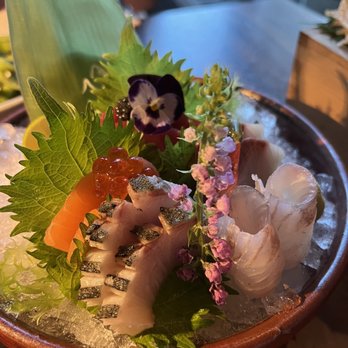 Zuma - 5 sashimi chef selection (2 pieces of each, perfect to share for a date or night out with a friend) - Japanese Near Me - Miami, Florida Zuma - 5 sashimi chef selection (2 pieces of each, perfect to share for a date or night out with a friend) - Japanese Near Me - Miami, Florida