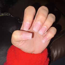 Qute Nails and Spa - This is taken a week after getting my nails done