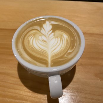 Foundation Coffee Roasters - Nice latte art - Coffee Roasteries Near Me - Fairfax, Virginia