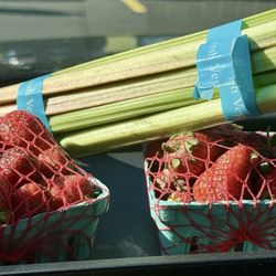 Strawberries, Rhubarb