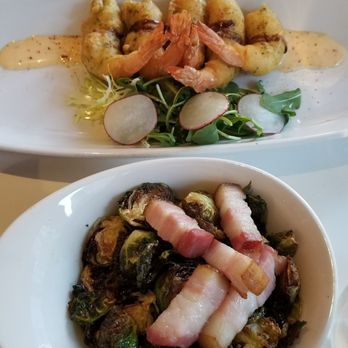 Miku - Ebi shrimp and Brussels sprouts - Japanese Near Me - Toronto, Ontario Miku - Ebi shrimp and Brussels sprouts - Japanese Near Me - Toronto, Ontario