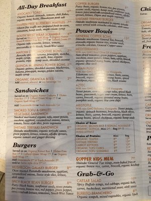 Menu photo 4 Copper Branch Brossard, QC Menu photo 4 Copper Branch Brossard, QC
