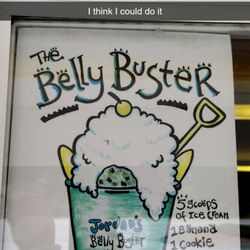 Jordan's Ice Creamery - Biggggg sundae