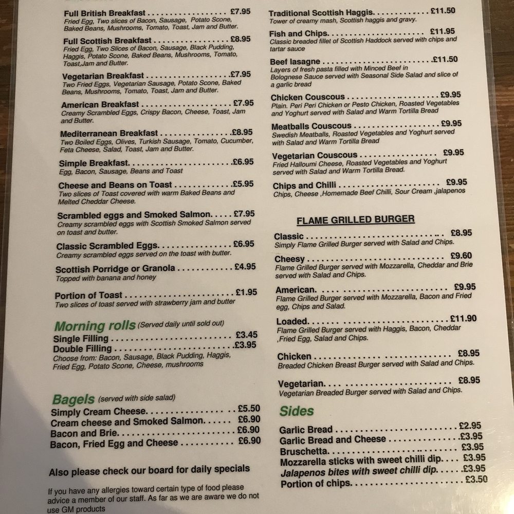 The Coffee Mill - Menu (September 2018) - Coffee & Tea Near Me - Edinburgh, EDH The Coffee Mill - Menu (September 2018) - Coffee & Tea Near Me - Edinburgh, EDH