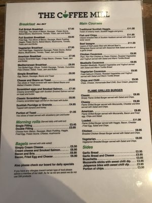 Menu photo 3 The Coffee Mill Edinburgh, EDH Menu photo 3 The Coffee Mill Edinburgh, EDH