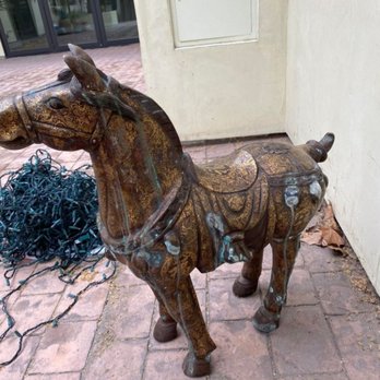David's Brushes 'N' Chisels - Before left - Art Restoration Near Me - Santa Clara, California