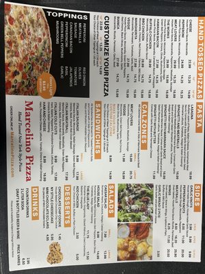 Menu photo 6 Marcelino Pizza Mission Viejo, CA Menu photo 6 Marcelino Pizza Mission Viejo, CA