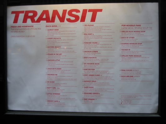 Menu photo 7 Transit Berlin, BE