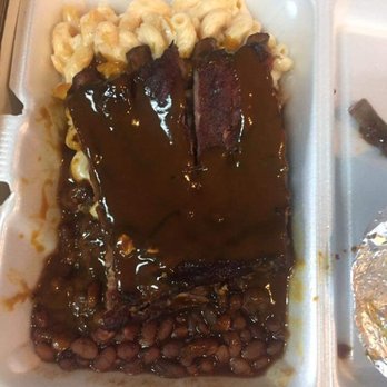 Rodgers Real BBQ - Ribs with mac n cheese. Beans were awesome too. - Barbeque Near Me - Avenel, New Jersey Rodgers Real BBQ - Ribs with mac n cheese. Beans were awesome too. - Barbeque Near Me - Avenel, New Jersey