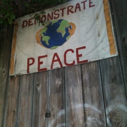 Photo of Martin de Porres House of Hospitality - San Francisco, CA, US. Art outside of Martin de Porres where I volunteer at.