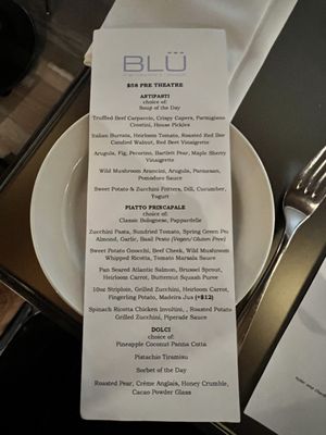 Menu photo 1 Blu Ristorante Toronto, ON