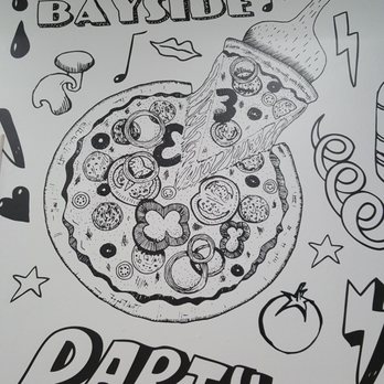 Krave It Pizza & Sandwich Joint - Restaurant  decor wallpaper - Sandwiches Near Me - Bayside, New York
