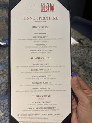 Menu photo 1 Ramsay's Kitchen Boston, MA