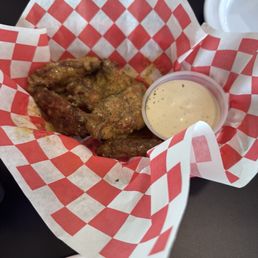 Garlic Parmesan Oven Roasted Wings