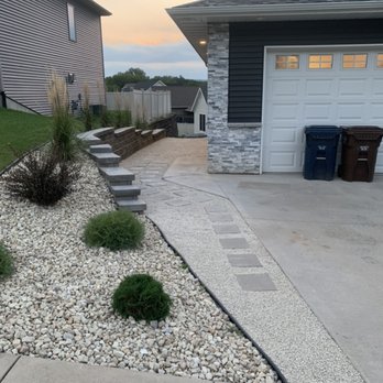 Hidden Haven Outdoor Design - The "After"  to a space that now has amazing curb appeal! - Landscaping Near Me