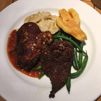 Tarpy's Roadhouse - Chili chicken with potato, green beans, cornbread and tomato jam. - New American Near Me - Monterey, California Tarpy's Roadhouse - Chili chicken with potato, green beans, cornbread and tomato jam. - New American Near Me - Monterey, California