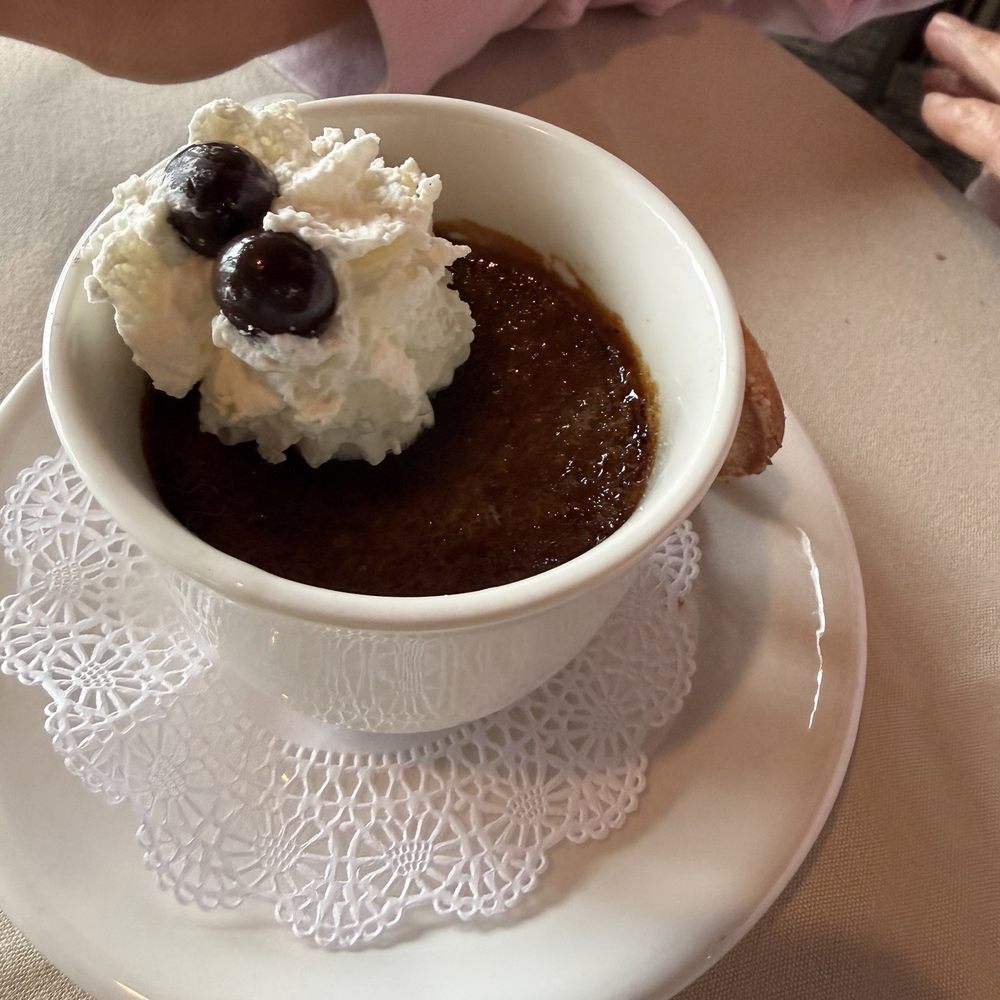 The Oyster Bar - The coffee brandy crème brûlée - Seafood Near Me - Bow, Washington The Oyster Bar - The coffee brandy crème brûlée - Seafood Near Me - Bow, Washington