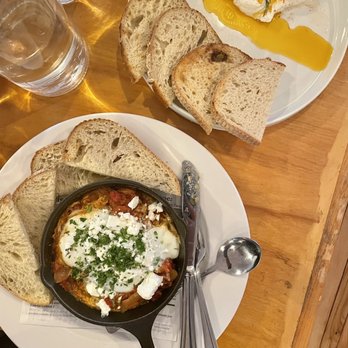 Nom Cafe - Shakshuka and Panagura - Modern European Near Me - Portland, Maine