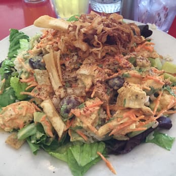 Pita Jungle - Chicken Curry Kick Ass Salad! - Mediterranean Near Me - Phoenix, Arizona