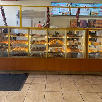 Niftea Cafe & Donuts - Donut selection. - Donuts Near Me - Huntington Beach, California