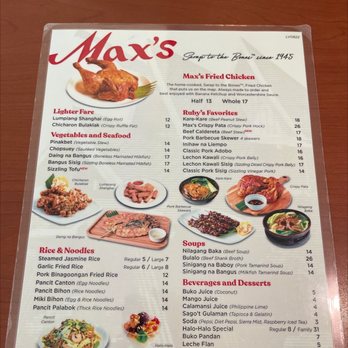 Max's Restaurant - Filipino Near Me - Las Vegas, Nevada Max's Restaurant - Filipino Near Me - Las Vegas, Nevada