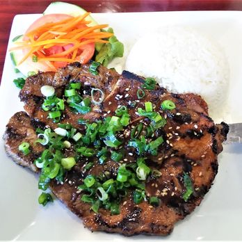 Pho Win - Pork chop with rice. Perfectly done, get this! - Vietnamese Near Me - San Antonio, Texas