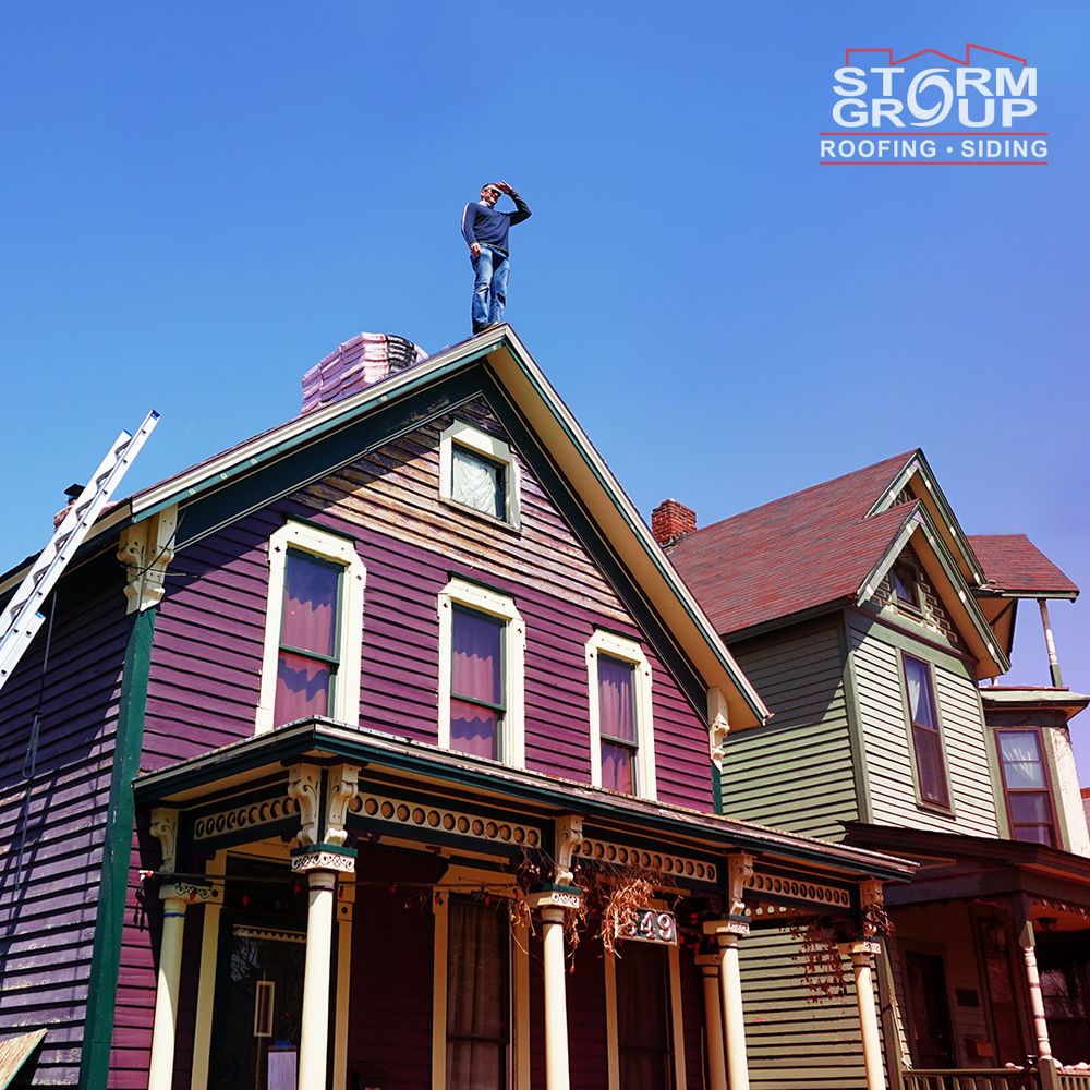 Slide of Storm Group Roofing