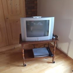 Hotel Am Engelsberg Garni - Fernseher leider wenig attraktiv