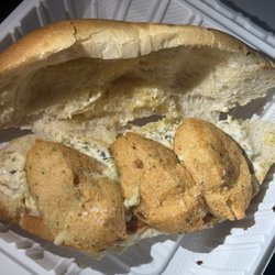 Pastel de Bacalhau sandwich