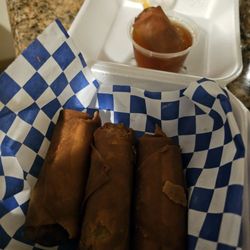 Barnrau Thai Halal Cuisine - Veggie Springs Rolls