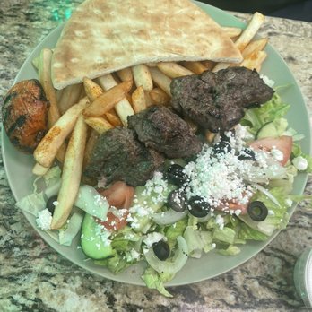 Greens and Grill - Beef Kabob Plate - Mediterranean Near Me - Las Vegas, Nevada Greens and Grill - Beef Kabob Plate - Mediterranean Near Me - Las Vegas, Nevada