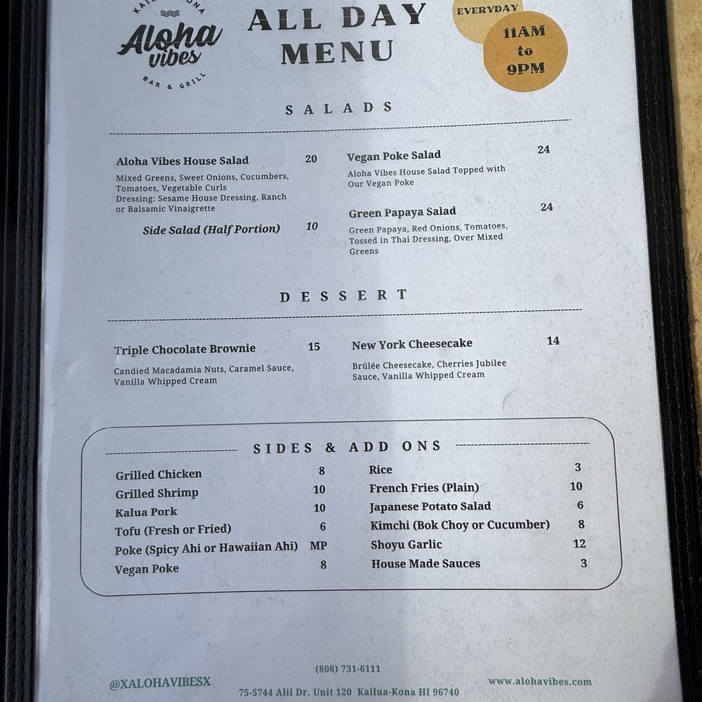 Aloha Vibes - Cocktail Bars Near Me - Kailua-Kona, Hawaii Aloha Vibes - Cocktail Bars Near Me - Kailua-Kona, Hawaii