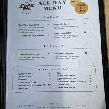 Aloha Vibes - Cocktail Bars Near Me - Kailua-Kona, Hawaii