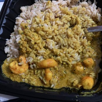Chuck's Alibi - Curry shrimp & rice Plenty of rice but missing my broccoli - Seafood Near Me - Philadelphia, Pennsylvania Chuck's Alibi - Curry shrimp & rice Plenty of rice but missing my broccoli - Seafood Near Me - Philadelphia, Pennsylvania