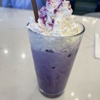 Sweet Maple - Ube latte. - Breakfast & Brunch Near Me - Cupertino, California