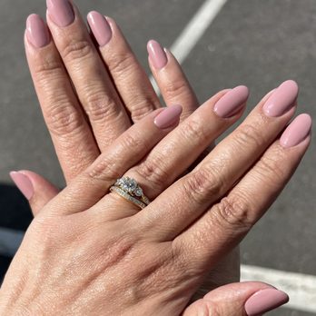 Bliss Nails - Just visited Bliss nails  again for my third visit and am obsessed  with this Russian Manicure  AND this color. Pedicure too!! - Nail Salons Near Me - Fresno, California