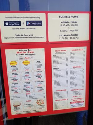 Menu photo 2 Honest Schaumburg, IL Menu photo 2 Honest Schaumburg, IL