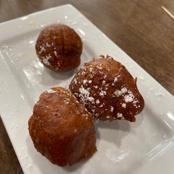Fusion Vibes Kitchen + Lounge - Red Velvet Puff Puff - African Near Me - Richardson, Texas