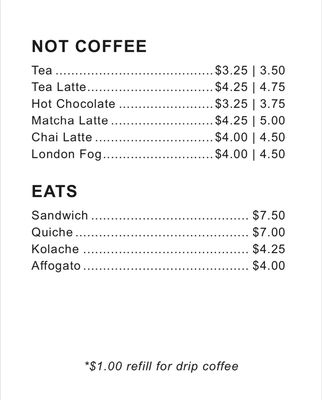 Menu photo 8 Tre Stelle Coffee Dallas, TX Menu photo 8 Tre Stelle Coffee Dallas, TX