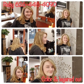 Ruby Whiteley - Another color & layered cut ! - Hair Stylists Near Me - Monrovia, California Ruby Whiteley - Another color & layered cut ! - Hair Stylists Near Me - Monrovia, California