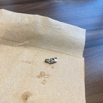 QDOBA Mexican Eats - Burned pieces of meat that could not be consumed. - Fast Food Near Me - Athens, Ohio QDOBA Mexican Eats - Burned pieces of meat that could not be consumed. - Fast Food Near Me - Athens, Ohio